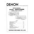 DENON DCR-930R Service Manual cover photo