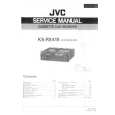 JVC KSRX418 Service Manual cover photo