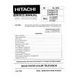 HITACHI 27AX0B Service Manual cover photo