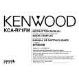 KENWOOD KCAR71FM Owner's Manual cover photo