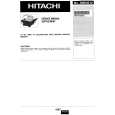 HITACHI C1714TCK Service Manual cover photo