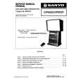 SANYO B4AY00 CHASSIS Service Manual cover photo