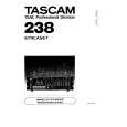 TEAC 238 SYNCASET Owner's Manual cover photo