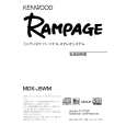 KENWOOD MDX-J5WM Owner's Manual cover photo