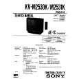 SONY KVM2531K Service Manual cover photo