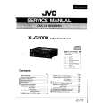 JVC XLG2000 Service Manual cover photo