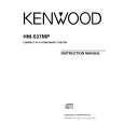 KENWOOD HM-537MP Owner's Manual cover photo