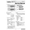CLARION DRB3675R Service Manual cover photo