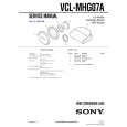 SONY VCLMHG07A Service Manual cover photo