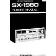 PIONEER SX1980 Service Manual cover photo