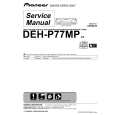 PIONEER DEHP77MP Service Manual cover photo