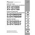 PIONEER XV-DV700/ZPWXJ Owner's Manual cover photo