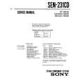 SONY SEN-231CD Service Manual cover photo