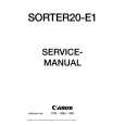 CANON 20E1 Service Manual cover photo