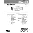 SONY CDK3300C Service Manual cover photo