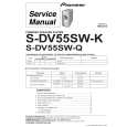 PIONEER S-DV55SW-K/DDXJI Service Manual cover photo
