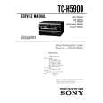 SONY TC-H5900 Service Manual cover photo