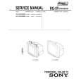 SONY KVXA25M93 Service Manual cover photo