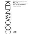KENWOOD X-711 Owner's Manual cover photo