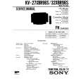 SONY KV32XBR96S Service Manual cover photo