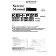PIONEER KEH-P515 X1M/UC Service Manual cover photo