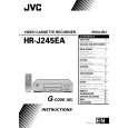 JVC HR-J245EA Owner's Manual cover photo