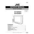 JVC AVN34301 Service Manual cover photo