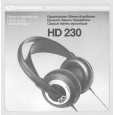 SENNHEISER HD 230 Owner's Manual cover photo