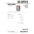 SONY SSCEP313 Service Manual cover photo