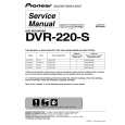PIONEER DVR-220-S Service Manual cover photo
