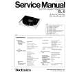 TECHNICS SL5 Service Manual cover photo