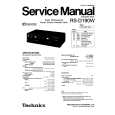 TECHNICS RS-D190W Service Manual cover photo