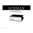 LUXMAN M-120A Owner's Manual cover photo