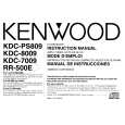KENWOOD RR500E Owner's Manual cover photo