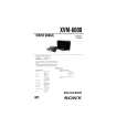 SONY XVM6000 Service Manual cover photo