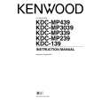 KENWOOD KDC-MP439 Owner's Manual cover photo