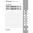PIONEER DV-989AVI-G/LFXJ Owner's Manual cover photo