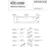 KENWOOD KDCD300 Service Manual cover photo