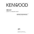 KENWOOD HM-337 Owner's Manual cover photo