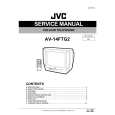 JVC AV14FTG2 Service Manual cover photo
