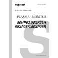 TOSHIBA 50XP26H Service Manual cover photo