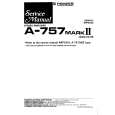 PIONEER A757MARK II Service Manual cover photo
