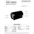 KENWOOD KSCW800 Owner's Manual cover photo