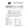 SANSUI AU-X111 Service Manual cover photo