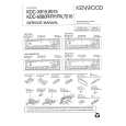 KENWOOD KDCX6015 Service Manual cover photo