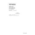 CANON NP6080 Parts Catalog cover photo