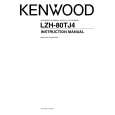 KENWOOD LZH-80TJ4 Owner's Manual cover photo