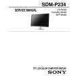 SONY SDMP234 Service Manual cover photo