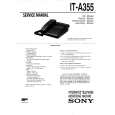 SONY ITA355 Service Manual cover photo