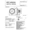 KENWOOD KFCW3000 Service Manual cover photo